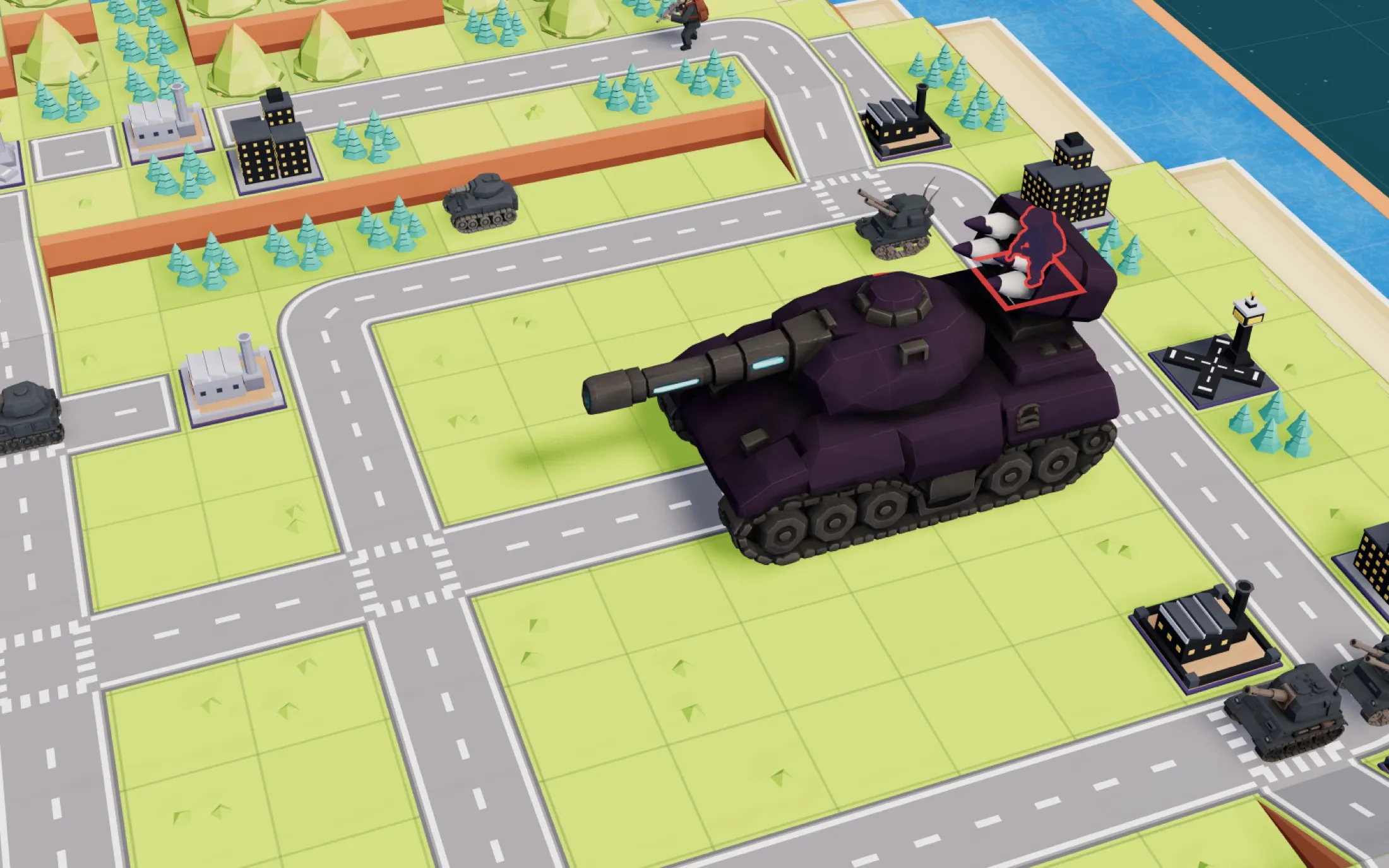 Bulldog, a Low Sun boss, on its mission 05 battlefield